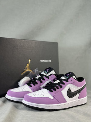 【小明潮鞋】Nike Air Jordan 1 SE Violet Shock White 白粉黑耐吉 愛迪達