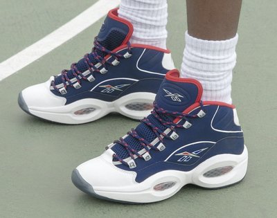 現貨 iShoes正品 Reebok Question Mid USA 男鞋 藍紅 艾佛森 美國隊 籃球鞋 H01281