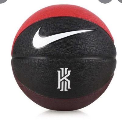 (羽球世家）NIKE 籃球 3號 厄文黑紅 橡膠籃球 專業深溝 室外籃球 NBA 3號 兒童迷你籃球