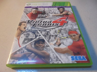 XBOX360 威力網球4 Virtua Tennis 4 英文版 直購價800元 桃園《蝦米小鋪》