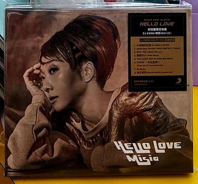 MISIA 米希亞 HELLO LOVE 初回盤 2CD 台灣正版全新