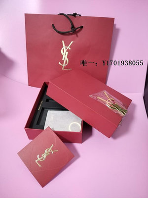 禮品盒專柜YSL圣羅蘭口紅包裝盒小金條1966口紅盒小黑條限定款禮盒套裝禮物盒