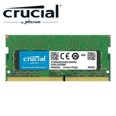 ~協明~ Micron Crucial 美光 16GB DDR4-3200 筆記型記憶體 / 全新終身保固
