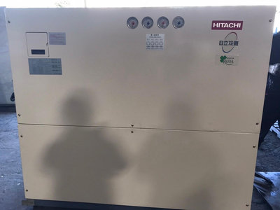 (大台北)中古日立20RT水冷冰水機3φ380V(編號:HI1121101)R410冷媒~適用辦公室廠房製冰冷卻及空調系統~