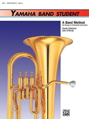 【599免運費】Yamaha Band Student, Book 1【Baritone B.C.】00-3914