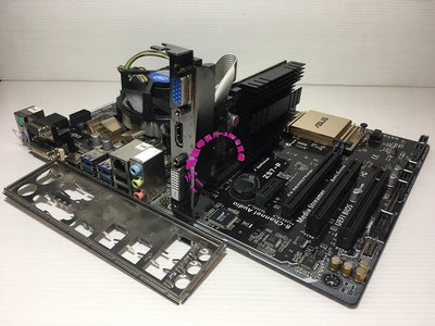 《合售》華碩Z97-P 主機板 + Intel Xeon E3-1230V3處理器 + (保固內)顯示卡GT 710