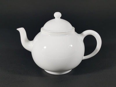 [銀九藝] 陶瓷 白釉 薄胎壺 泡茶壺