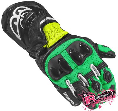 ♚賽車手的試衣間♚Berik® Gp-Air Evo Gloves B/G  頂級 長手套