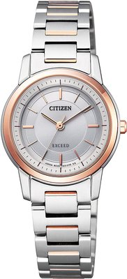日本正版 CITIZEN 星辰 EXCEED EX2074-61A 薄型 手錶 女錶 光動能 日本代購
