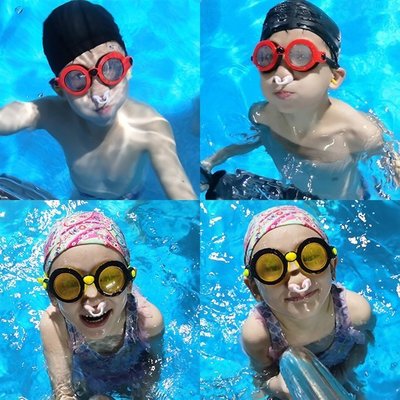 特賣-游泳鼻夾硅膠耳塞防嗆水鼻塞專業潛水神器兒童套裝寶寶洗澡用品
