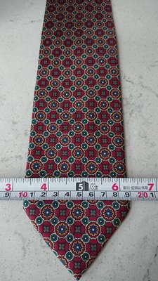 SATCHI 絲綢復古花色手打領帶