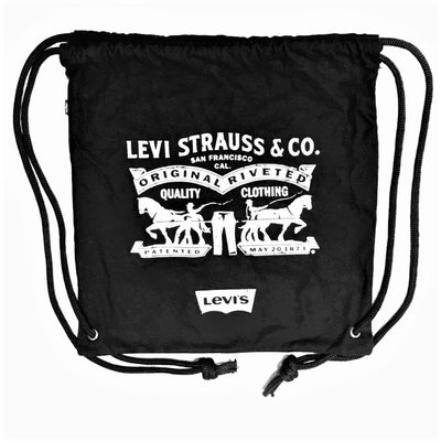 【AYW】LEVIS 經典 帆布包 束口袋 束口包 後背包 限量 全新 正版 公司貨