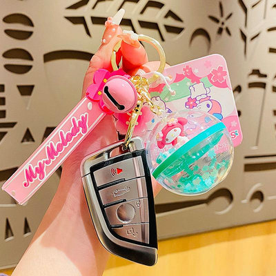 包包掛飾正版三麗鷗櫻花大耳狗系列鑰匙扣可愛學生包掛件美樂蒂小禮物