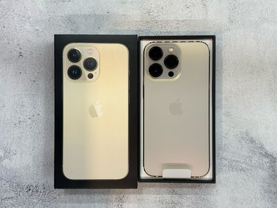 🌚福利二手機 iPhone 13 Pro 128G 金色 台灣公司貨 90% 副廠屏
