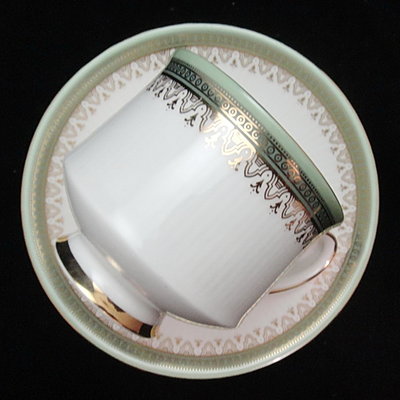 【timekeeper】  英國製Paragon派拉岡Kensington系列華麗重金咖啡杯+盤(免運)