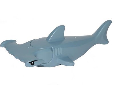 易匯空間 LEGO 樂高 海洋動物 14518c03pb01 錘頭鯊  國家地理認證 60263LG1036