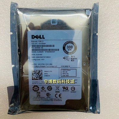 DELL/戴爾 R610 R620 R630原裝 300G 15K 2.5 SAS 6GB伺服器硬碟
