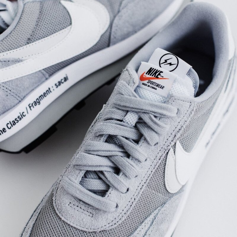 Nike LDWaffle sacai Fragment Grey 灰28.5 藤原浩閃電| Yahoo奇摩拍賣