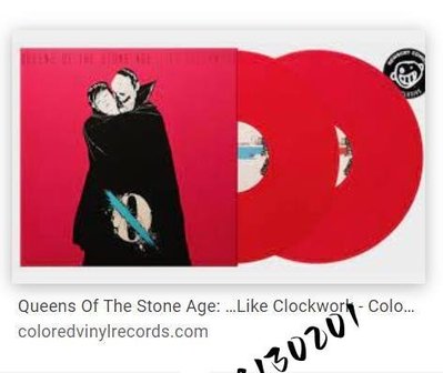 Queens of the Stone Age ...LIKE CLOCKWORK 黑膠唱片LP限量紅膠（雅虎鱷魚黑膠）