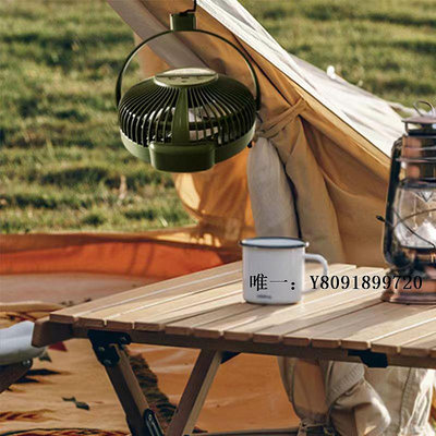 露營風扇edon愛登戶外露營驅蚊小風扇便攜式折疊USB充電風扇立臺式落地扇帳篷電扇