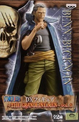 日本正版 景品 海賊王 航海王 DXF THE GRANDLINE MEN vol.8 班 貝克曼 公仔 日本代購