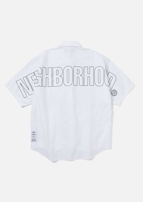 日貨代購CITY】2022SS NEIGHBORHOOD BIG LOGO / C-SHIRT . SS 短袖襯衫