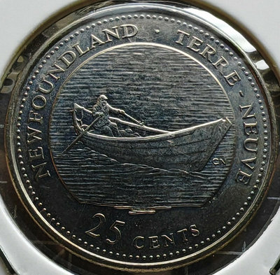 加拿大硬幣1992年25分建國125周年紀念-紐芬蘭22004