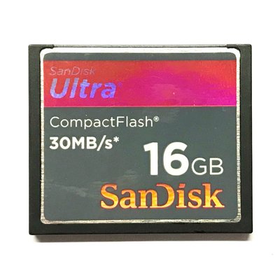 Sandisk ULTRA 16G CF 30MB/S* 公司貨 二手良品