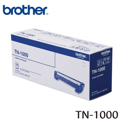 【MR3C】含稅附發票 BROTHER TN-1000 黑色 原廠碳粉匣