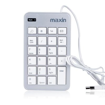 數字小鍵盤筆記本迷你外接免切換巧克力鍵盤財務算賬XBDshk促銷