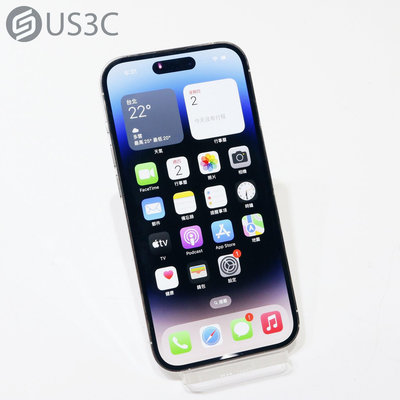 【US3C-青海店】台灣公司貨 Apple iPhone 14 Pro 256G 銀色 6.1吋 120Hz 二手5G手機 原廠保固內 UCare保固一年