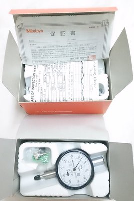 日本直接輸入 三豐 MITUTOYO 千分表 MICROMETER　1124F 寶石機芯式樣