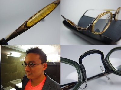 信義計劃眼鏡 公司貨 Matsuda 松田眼鏡 日本製 10405 膠框金屬雙材質 超越 安田幸雄 角矢甚治郎 與市