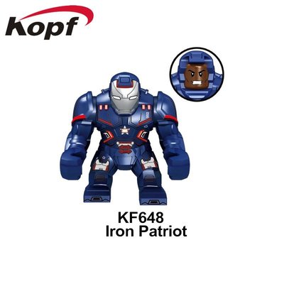 【積木班長】KF648 浩克破壞者 愛國者 鋼鐵人 反浩克 超級英雄 人偶 袋裝/相容 樂高 LEGO 積木