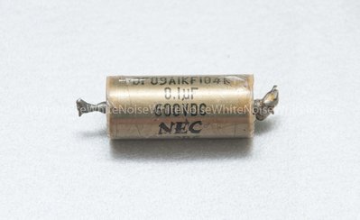 美國代工 NEC 0.1uF 交連電容 ( 真空管擴大機 最適用 電容 )