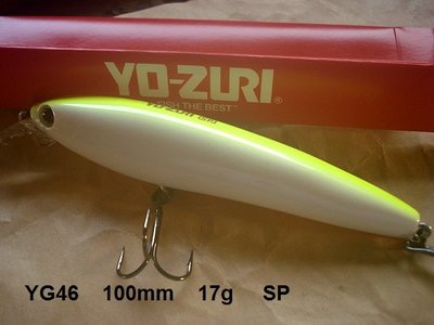 有明海釣具 DUEL  YO-ZURI 路亞專賣 YG46 極光(光暈)假餌