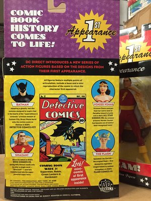 DC DIRECT 1ST APPEARANCE 第1代 第一次出現 4盒一套 蝙蝠俠 神力女超人 閃電俠 驚奇隊長