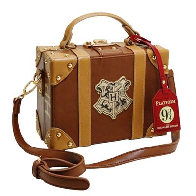 【APPS STORE】哈利波特 霍格華茲 魔法學校 8英寸 手提包 旅行箱 背包 包包 單肩包