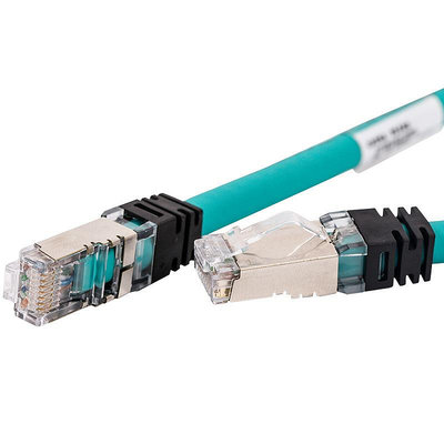 網路線泛達Panduit超六類網線poe供電6A雙屏蔽工業成品跳線超萬兆傳輸線