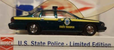 傑仲 博蘭 公司貨 BUSCH Chevrolet Caprice USA Police 47690 HO
