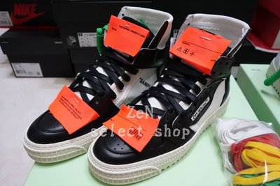 [現貨]Off-White Low 3.0 Sneaker Off-Court 1 “Sample” 黑白 皮革 女鞋