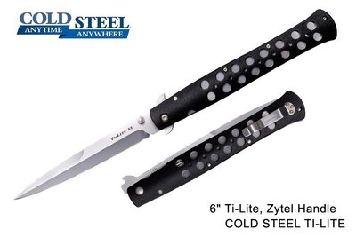 【angel 精品館 】美國 COLD STEEL 6英吋 Ti-Lite Zytel 柄折刀26SXP