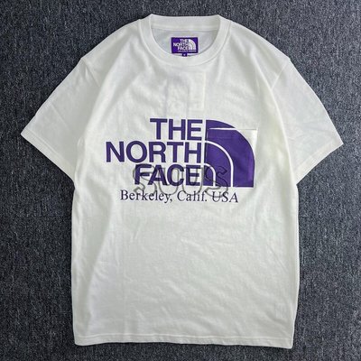 KIKI精選 現貨THE NORTH FACE北面紫標 H/S Logo天竺棉日產口袋短袖T