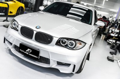 【政銓企業有限公司】BMW E87  E82  升級 1M式樣 前保桿 空力套件 原廠PP 材質 大包