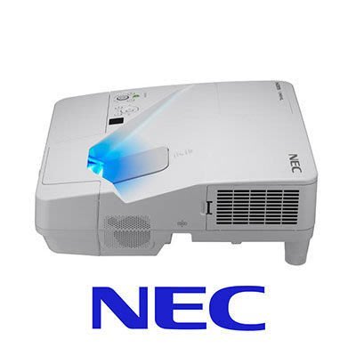 【台北投影機推薦】恩益禧 NEC UM351W 反射式超短焦投影機 WXGA 3500流明 公司貨