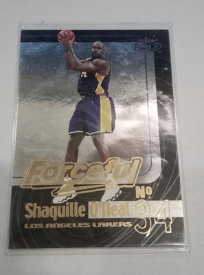 99-00 Fleer Force - Forceful  #3 F - Shaquille O'Neal