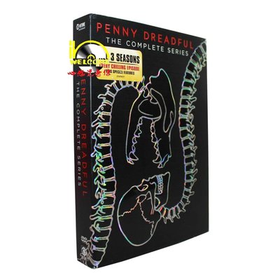 【優品音像】 美劇原版DVD Penny Dreadful 低俗怪談1-3季 完整版 9碟裝DVD 精美盒裝