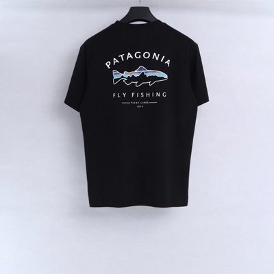 【熱賣精選】 Patagonia Pata Outdoor Retro Short-sleeved T-shirt