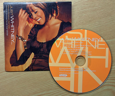 WHITNEY HOUSTON 惠妮休斯頓 Just Whitney 美版 Snippet Sampler 宣傳CD