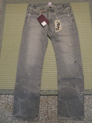 Prps Jeans p35p03cpx BARRACUDA 日本製 紫製品 牛仔褲 手工水洗 潑漆 水波紋 LVC NBHD EVISU DSQUARED